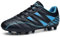 ASHION Fußballschuh Kinder Fussballschuhe Footballschuhe Outdoor Athletic Soccer Schuhe Z01,C Schwarz Blau,37 EU
