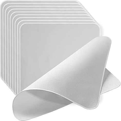 AAwipes Polishing Cloths (6.3 X 6.3 Grey Superfine) Compatible with Apple iPhone, iPad, MacBook, iWatch, Soft & Nonabrasive Premium Microfiber Cleaning Cloths (10 Packs Grey)