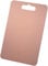 Buyer Star Kitchen Cutting Board, Stainless Steel Rose Gold Durable Chopping Board, Butcher Block Board with Non-slip Easy Grip Handle for Meat, Fruit, Vegatable, Cheese