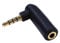 Grehge lutions 3.5mm Angle Male to Female Audio Adapter, 90 Degree Right Angle Gold-Plated TRS Stereo Jack Plug AUX Connector