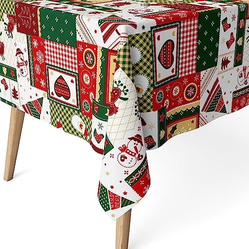 Martina Home Harzbeschichtete Tischdecke Rentier, 180 x 140 cm, Unique