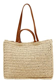 ESPRIT Damen 044ea1o323 Shopper, 290/Light Beige