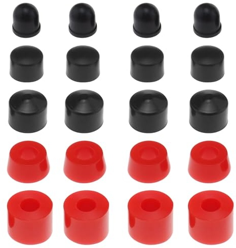 20-teilige Stoßdämpfer Halterung PU-Stoßdämpferhalterung für Skateboards Longboards LKWs Skateboard Umbausatz Buchsen Pivot Cups Outdoor Sportzubehör