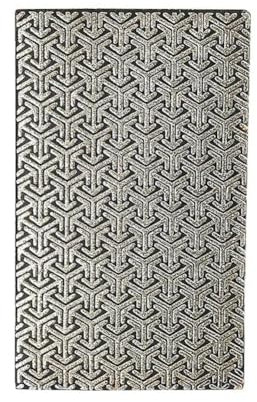 MiJunHD 1 feuille de papier abrasif diamant galvanisé, grain 100, 55 mm x 90 mm, dos auto-agrippant pour verre, porcelaine, céramique, polissage et coupe à la main