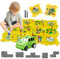 Auto Spielzeug Autorennbahn Spielzeugauto 12pcs DIY-Puzzlebahn für Kinderspielzeug DIY-Route Cars Spielzeug Geschenkspiele für Kinder Spielzeug ab 2 3 4 5 6 Jahren (Dinosaurier)
