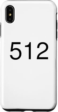 Hülle für iPhone XS Max Vorwahl 512 Austin Texas TX 512