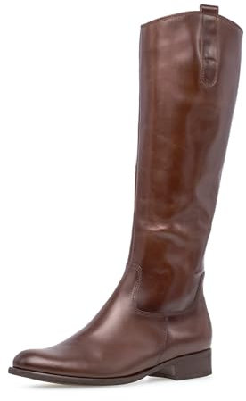 Gabor Damen Klassische Stiefel, Frauen Stiefel,lederstiefel,langschaftstiefel,reißverschluss,Boots,Winterstiefel,Sattel (Effekt),40 EU / 6.5 UK
