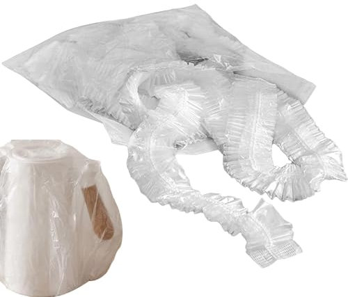 Staubschutz Für Küchengeräte - 10 Stück Mikrowellen-Staubschutzhüllen | Universelle Elastische Kleingeräte-Abdeckfolie | Transparente Ofenabdeckung | Für Wasserkocher, Reiskocher, Ventilator, Mixer
