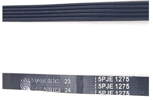 CINDTRGA Courroie de Rotation de Moteur for Machine à Laver, Compatible avec Samsung (6602 – 001199 5PJE 1275), 5 Nervures, 5PJE1275