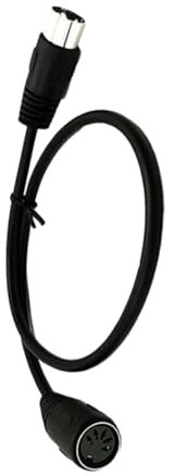 JEWEDECO 1stück Midi Verlängerungskabel Polig Robuster Für Midi-keyboard Synthesizer Und Digitale Instrumente Audio-verbindungskabel Für Professionelle Anwendungen