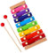 Kinder 8 Töne Farbenfrohe Bars Holz Professionell Glockenspiel mit 2 MALets Buchen (Kiefernholz)