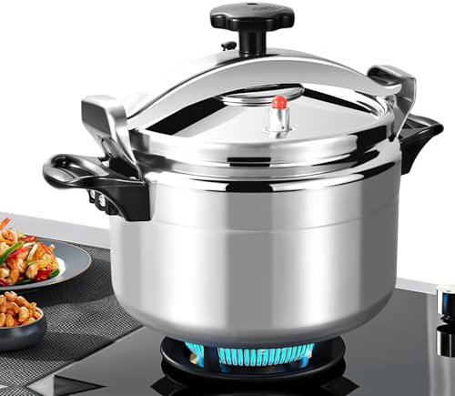 Pressure Cookers 3L/7L, Professional Aluminum Pressure Cookers Secure Locking Lid System Dual Handle Pressure-Cooker for Everyday Use in Your Kitchen Multicooker Fast Cooking (3L)