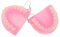 Ipetboom 1 Paar Personalisierte Zahnohrringe schmuck hässliche Ohrringe coole Ohrringe Halloween-Cosplay-Requisiten seltsame Ohren Halloween-Ohrring Plastik Rosa