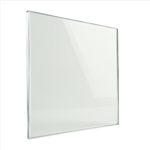 Godin - modèle : cervalou - 435 x 295 x 4 mm - Vitre d’Insert pour poêle à Bois - Verre de Rechange Haute température - jusqu'à 800°C