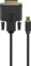 goobay 59870 - Cavo adattatore Mini DisplayPort/DVI-D, 1.2, 3 m, colore: Nero - Mini DisplayPort maschio > DVI-D Dual Link (24+1 pin)