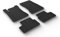 Gledring Satz Gummimatten kompatibel mit Mercedes CLA (C118) Limousine & (X118) Shooting Brake 2/2019- (T Profil 4-teilig + Montage-clips)