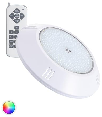 LEDKIA LIGHTING Foco Piscina Superficie LED RGB Sumergible 12V AC IP68 35W RGB