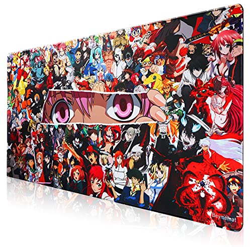 Gaming Mouse Pad / Matte Große Schreibtischmatte Computer Schreibtisch Pad Tastaturmatte für Desktop-Laptop-Arbeit Gaming Office Home (9040 peepL13)