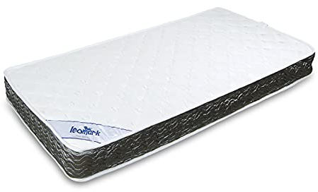 Leomark Federkernmatratze, Kinder- und Jugendmatratze, Mittelfeste, Härtegrad H3, 7-Zonen Matratze, zweifarbig, Höhe 16 cm (140x70x16 cm)