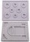 2Pcs Bead Design Board Bracelet Design Board Flocked Bead Board Necklace Beading Jewelry Organizer DIY Jewelry Making