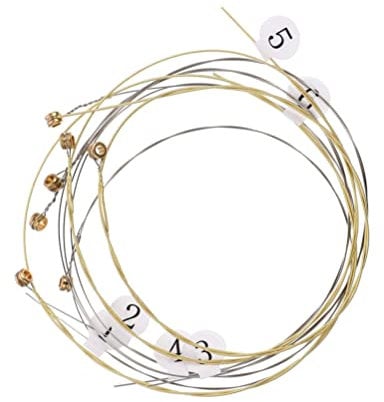 10 Stück Saiten Yaqin-Saiten Leier Zubehör Lyre Saiten Teilen. Dauerhafte Lyre- Saiten Lyra-Teile Lyre Ersatzsaiten Metall- Lyre- String. Lyre Saiten Kit. Stahl Schnur Ersetzen