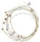 10 Stück Saiten Yaqin-Saiten Leier Zubehör Lyre Saiten Teilen. Dauerhafte Lyre- Saiten Lyra-Teile Lyre Ersatzsaiten Metall- Lyre- String. Lyre Saiten Kit. Stahl Schnur Ersetzen