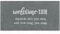 JJUUYOU Large Welcome Mats Outdoor Front Door Mat Indoor Entrance with Non Slip Rubber Back Funny Welcome-ish Rugs Durable Floor Rug for Kitchen Entryway Laundry, Light Gray 120X45CM