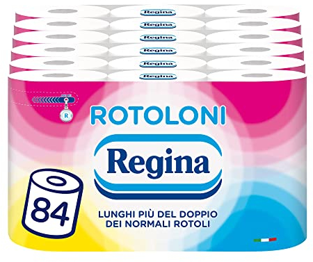 Regina Toilet Paper Rolls, 84 Maxi Rolls