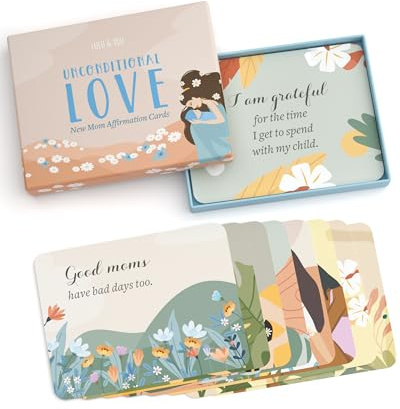 Lulu & You Affirmation Cards with Words of Encouragement and Support for New Moms - Perfect Postpartum Gifts for Mom and New Mom Essentials - Welcome Home Mama
