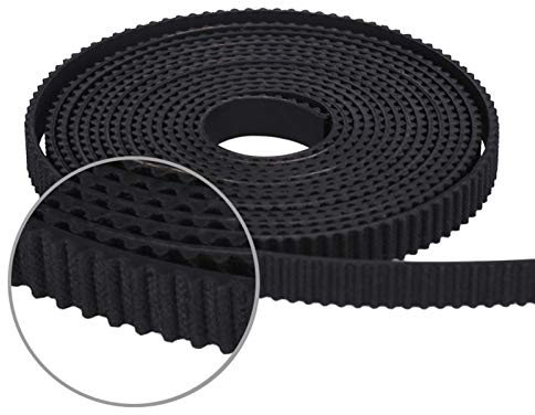 Zahnriemen 10M GT2-6mm offener Zahnriemen, Breite 6mm, GT2-Riemen, Synchronriemen, 3D-Drucker-Zahnrad 2GT-Zahnriemen, für 3D-Drucker GT2-Riemenscheibe