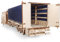 EWA Eco-Wood-Art Trailer for Hochdetailliertes und realistisches mechanisches 3D-Puzzle eines Planenanhängers für den EWA Truck Road King mit Merkmalen eines echten Anhängers, natürlich