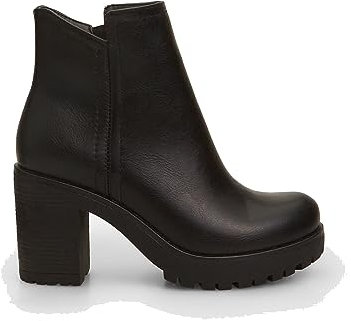 BATA Stivaletti da Donna con Tacco Largo