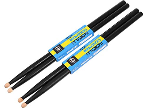 VICASKY 2 Pares Palos De Arce Baquetas De Tambor De Marcha Instrumentos Musicales Infantiles Baquetas Profesionales Palillo Instrumento De Percusión Batería Baqueta De Xilófono Adulto Niño