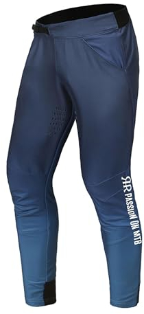 REYSHIONWA Herren Mountainbike Hose, MTB lang Pants, Leicht,Atmungsaktiv,Wasserabweisend,BMX Fahrradhose Downhill-Dirt-Bike-Hose