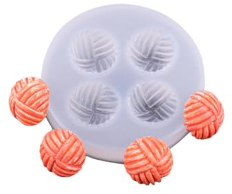 Moule À Sucre Mou 3 Morceaux De Mini Pelotes De Laine Moules En Silicone Décoration De Colle Époxy Gâteau De Cuisson Desserts Moules À Chocolat Fondant