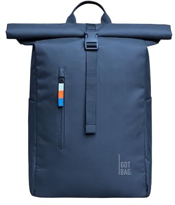 GOT BAG Rucksack Rolltop Easy | Laptop Rucksack Wasserabweisend mit 16“ Laptoptasche | 31 Liter Füllvolumen Rollrucksack (ocean blue)