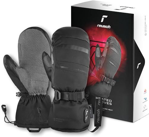 Reusch Advanced Heat R-Tex XT Mitten Warm Waterproof Winddicht und atmungsaktiv Unisex Fausthandschuhe Winterhandschuhe Skihandschuhe Mitlinge Herren Damen