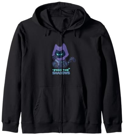 Chibi Omen Cat Valorant Gaming | Süß Kapuzenjacke