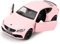 imtfzct 1/36 Mercedes-Benz C63 S AMG Spielzeugauto，Kinder Spielzeugauto mit Pull Back Funktion, sammelbares Modellauto aus Leichtmetall, Geburtstagsgeschenk für Jungen und Mädchen (rosa)