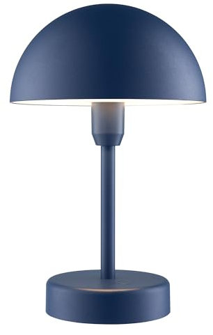 Nordlux Ellen To-Go Akkuleuchte in Blau – Tragbare LED-Tischleuchte mit 3-stufiger Dimmung, IP44, inklusive Ladestation und 5 Jahren LED-Garantie