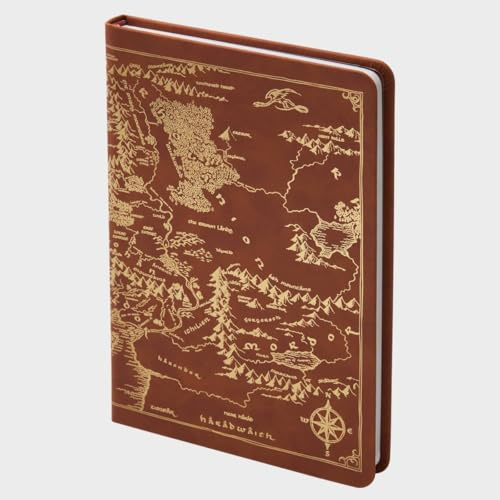 The Noble Collection The Lord of the Rings Map of Middle Earth Journal
