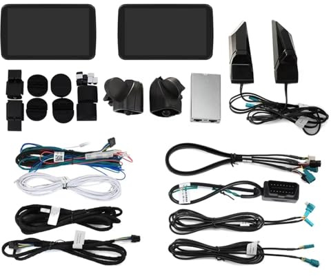 Car Backup Camera 5.5 Inch Electronic Digital Si View Mirror With Blind Spot Camera Monitor DVR BSD Voice Alarm Touch Screen