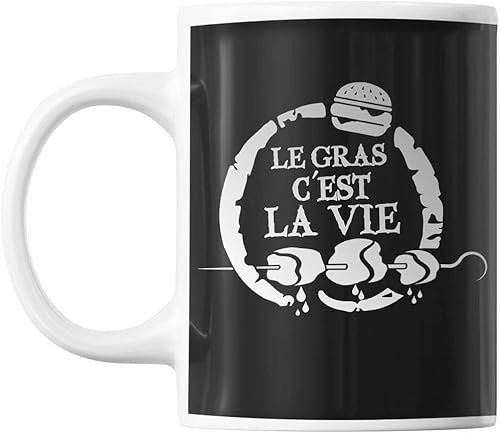 Planetee Mug Répliques (Mug Gras Vie Noir)