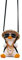 Swinging Duck Auto Hanging Ornament, Nette Schaukel-Ente auf Auto-Rückspiegel-Anhänger Swing Duck Auto-Spiegel Schaukelente für Auto Auto Dekoration Ornament Zubehör