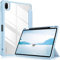 FINTIE Custodia Compatibile con Xiaomi Mi Pad 5/Mi Pad 5 Pro 11 2021 - [Built-in Pencil Holder] Antiurto Sottile Case Posteriore Trasparente Cover con Auto Sveglia/Sonno, Cielo Blu