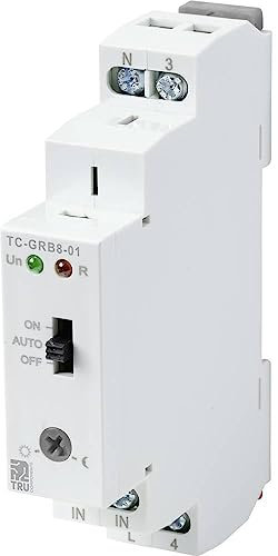 TRU COMPONENTS TC-9962740 TC-GRB8-01+PLS-02-0.2m Lichtsensor 1 St. 240 V/AC 1 Schließer (L x B x H) 90 x 64 x 18 mm