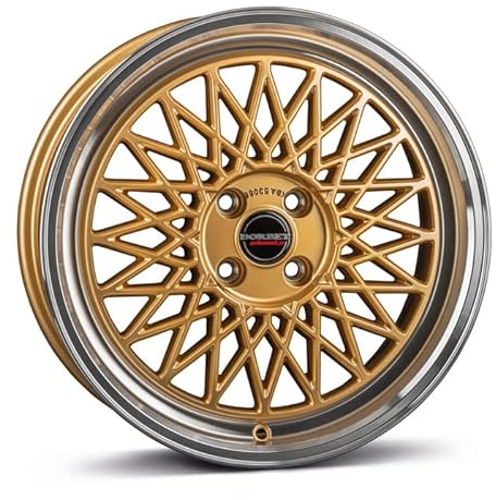 Borbet Felge B 7x17 ET38 4x100 gold rim polished B 70738100464,0GRP