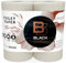 BlackSatino Toilettenpapier GreenGrow I 2-lagig I 48 Rollen mit je 320 Blatt I umweltschonend I nachhaltig I Miscanthus-Recycling-Mix