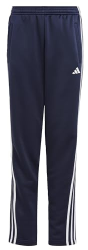 Adidas Unisex Kinder Train Essentials AEROREADY 3-Stripes Regular-Fit Pants, Legend Ink/White, 7-8 Years