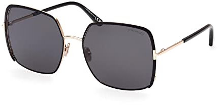 Tom Ford RAPHAELA FT 1006 Matte Black/Smoke 60/18/135 Damen Sonnenbrillen